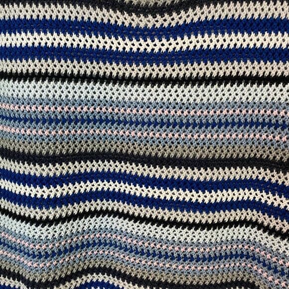 Cotton By Autumn Cashmere Crochet Tank Top Size Medium - Picture 4 of 6